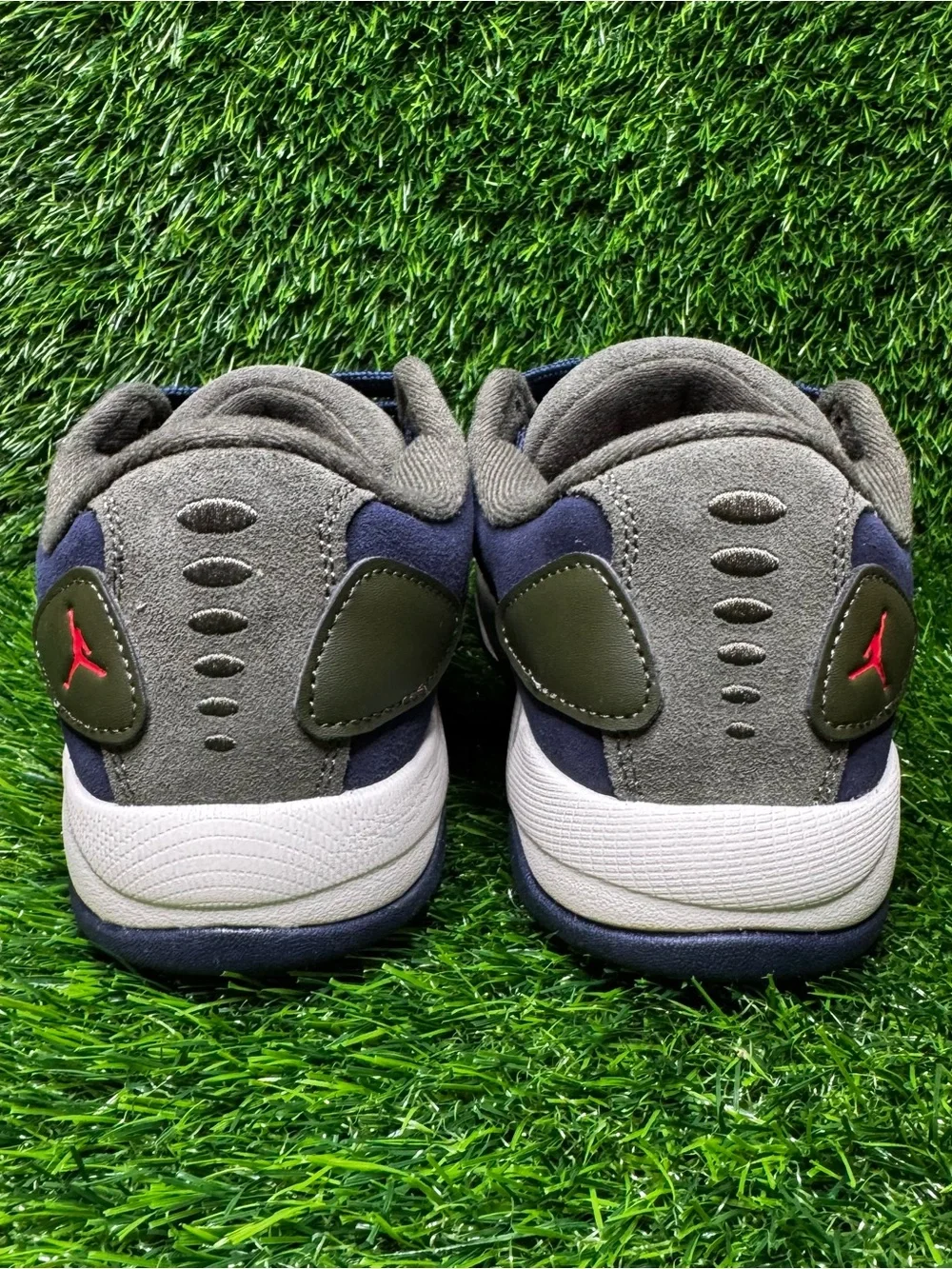 Size 9 - Mens Jordan Session Cargo Khaki Green Blue Skater Sneakers - IB3731-301